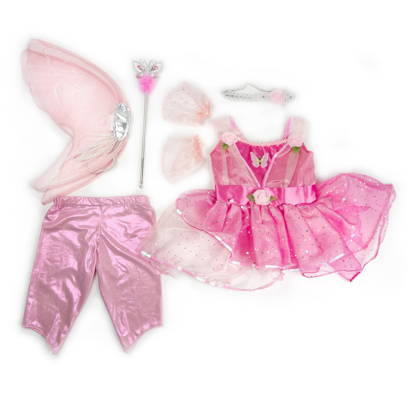 Pink Flower Fairy Costume