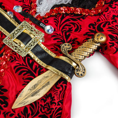 Red Pirate Princess Deluxe Costume