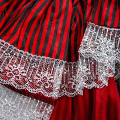 Red Pirate Princess Deluxe Costume