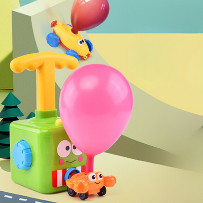 Blow Balloon Toy Car