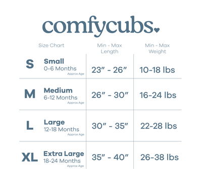 Sleep Sacks by Comfy Cubs - Nomadic Blue, Azul