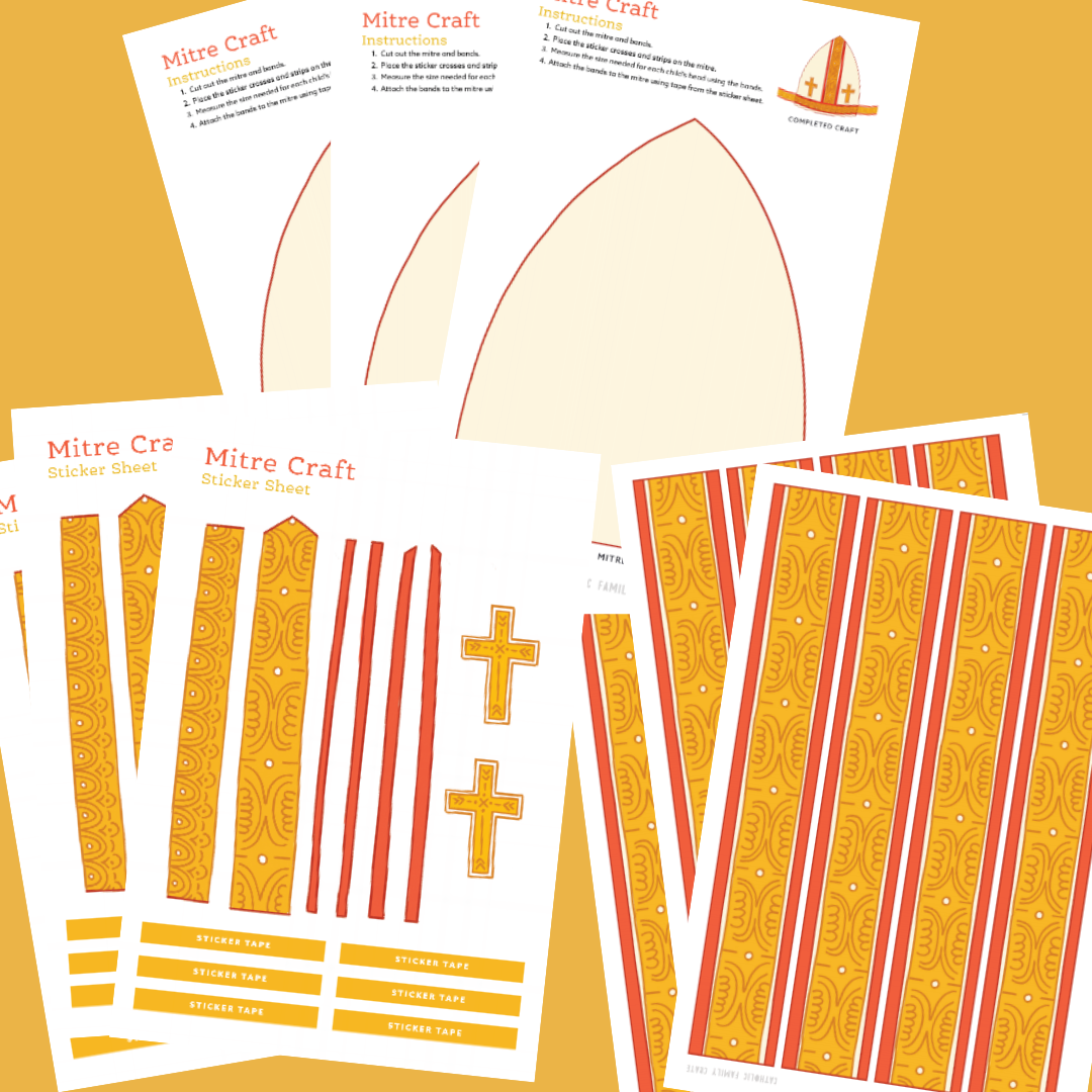 St. Josephine Bakhita, Chair of St. Peter & Mass Crate