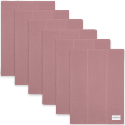 Cotton Burp Cloths by Comfy Cubs - Mauve