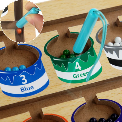 Educational Magnetic Maze