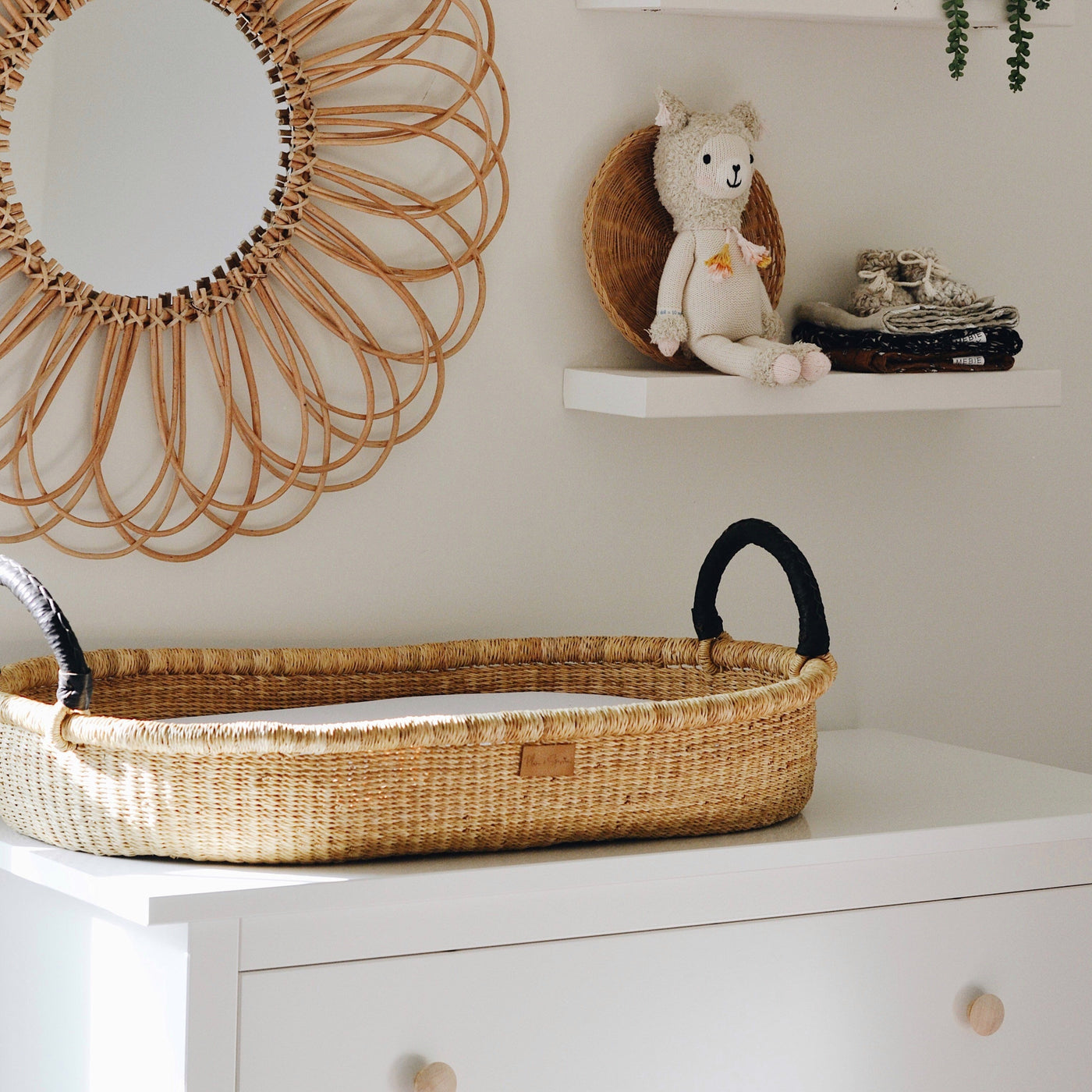 Changing Basket<br>Black Handle