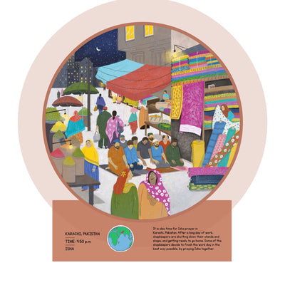 A World Always Praying | Islamic Children's Book