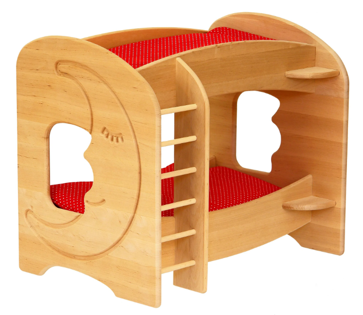 Sale Drewart Moon Bunk Bed with Bedding