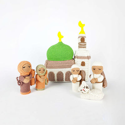 Playset - Masjid An-Nabawi | Handmade Educational Toy