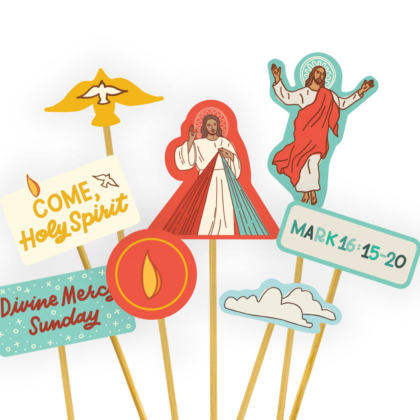 Easter Cupcake Toppers