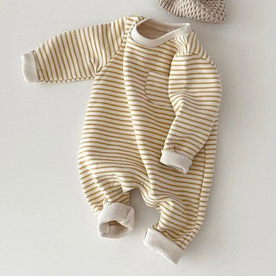 Striped Romper Jumpsuit