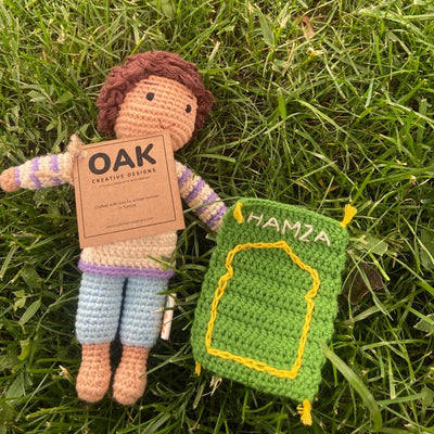 Hamza Doll | Handmade Multicultural Doll