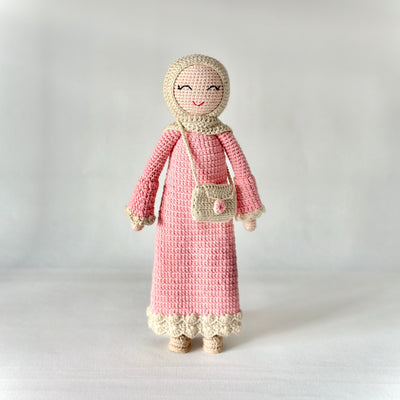 Hijab Doll with Abaya | Handmade Muslim Doll