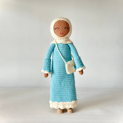 Hijab Doll with Abaya | Handmade Muslim Doll
