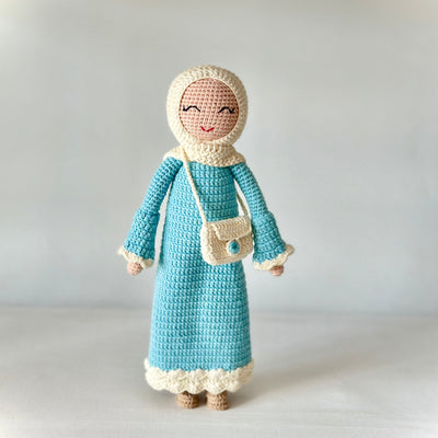 Hijab Doll with Abaya | Handmade Muslim Doll