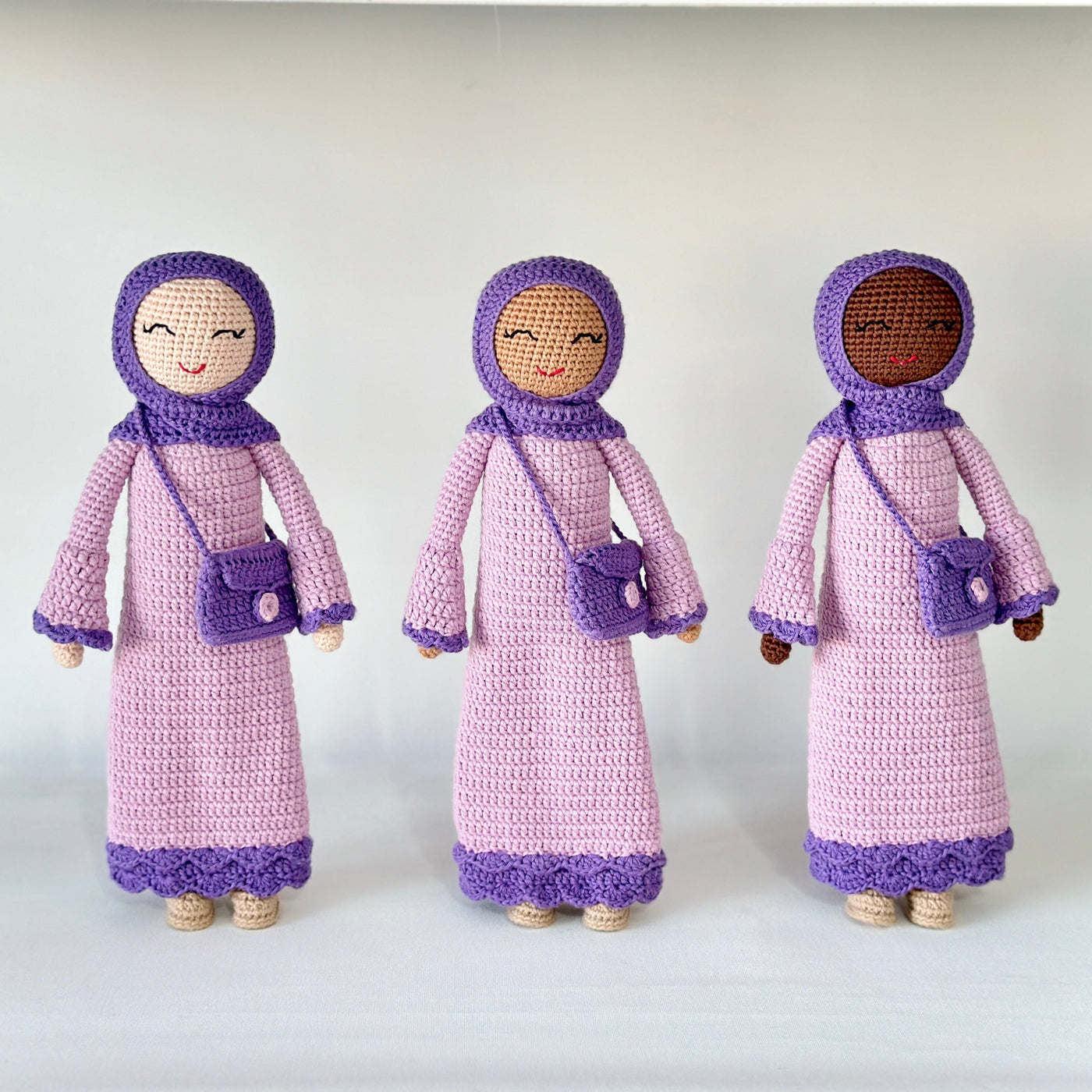 Hijab Doll with Abaya | Handmade Muslim Doll