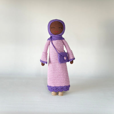Hijab Doll with Abaya | Handmade Muslim Doll