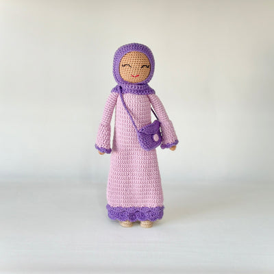 Hijab Doll with Abaya | Handmade Muslim Doll