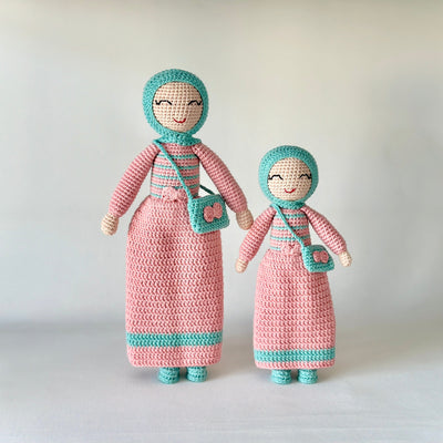 Hijab Doll with Purse | Handmade Muslim Doll