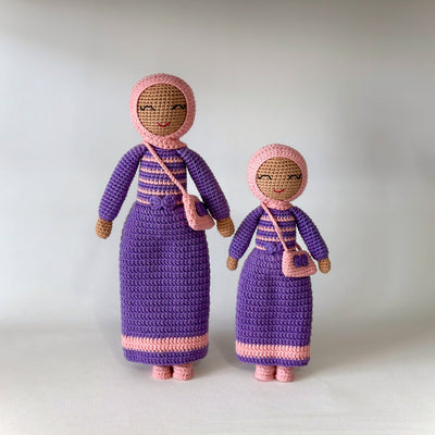 Hijab Doll with Purse | Handmade Muslim Doll