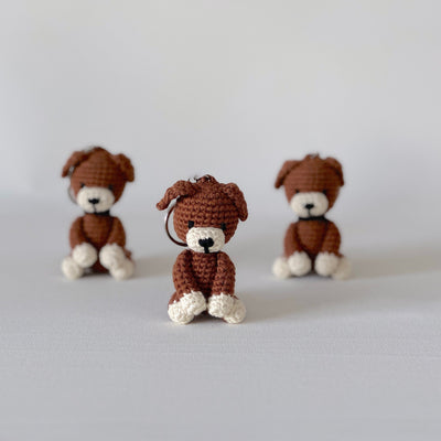 Keychain - Dog | Handmade Amigurumi Gift