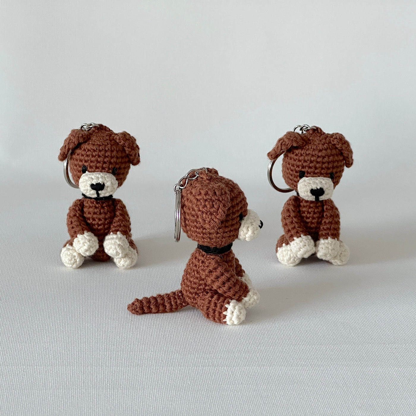 Keychain - Dog | Handmade Amigurumi Gift