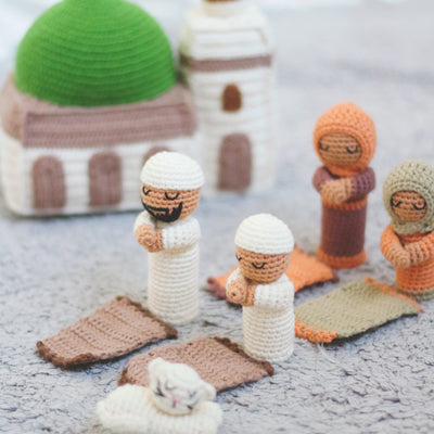 Playset - Masjid An-Nabawi | Handmade Educational Toy
