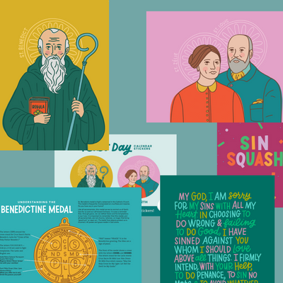St. Benedict, Sts. Louis & Zélie and, Sin Squash - Confession Edition