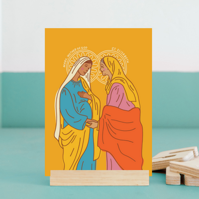 St. Damian, The Feast of the Visitation & My Catholic Prayer Ring Crate