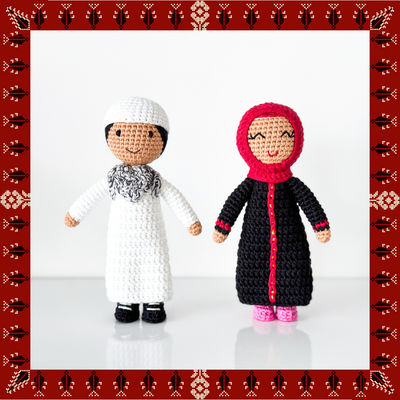Handmade Palestinian Dolls