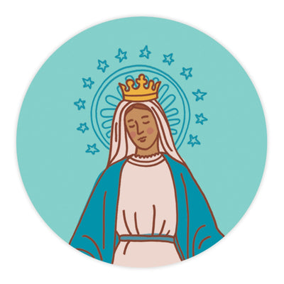 Mary Cupcake Toppers (24)
