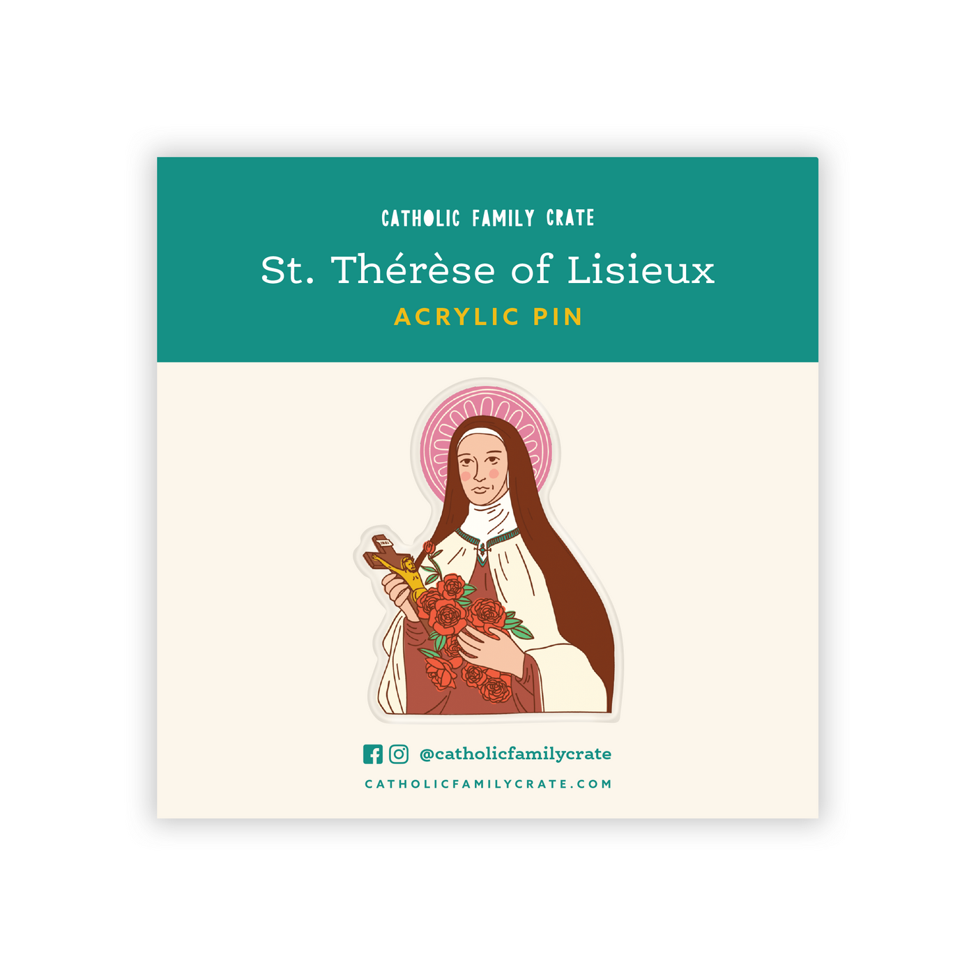 St. Thérèse of Lisieux Pin