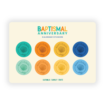 Baptismal Anniversary Crate