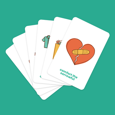 Dodge the Devil: Works of Mercy  (A holy twist on Old Maid!)