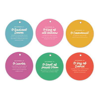 "O Antiphons" Ornaments