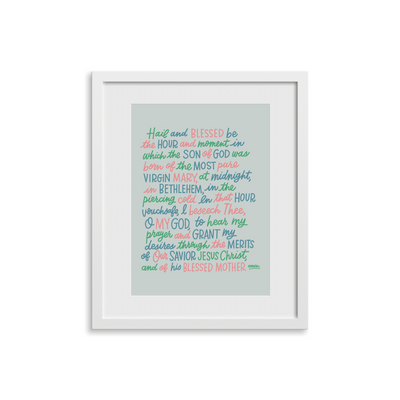 St. Andrew Christmas Novena Art Print