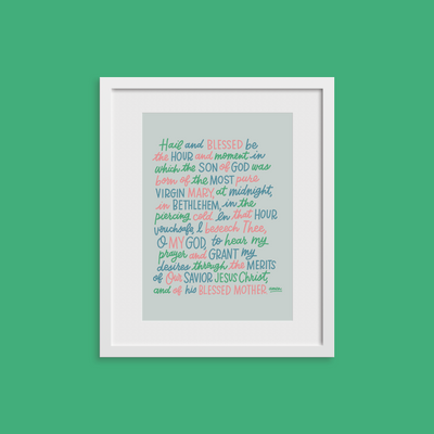 St. Andrew Christmas Novena Art Print