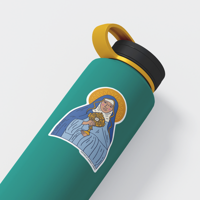 Saint Clare of Assisi Sticker
