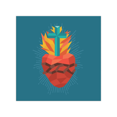 Pray by Sticker: Paint-by-Number Sticker Book