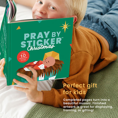 Pray by Sticker: Christmas Sticker Book