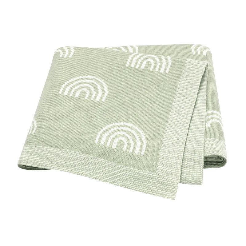 Rainbow Swaddle Wrap Stroller Blankets
