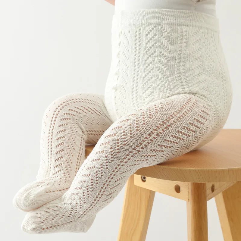 Baby Girl  Hollow Mesh  Stockings