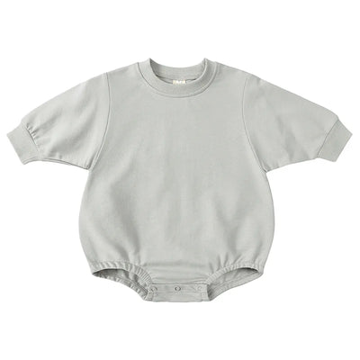 PERSONALIZED Embroidered Sweatshirt Romper