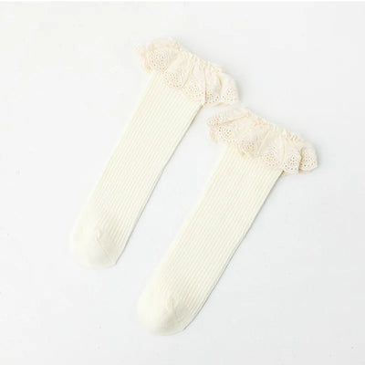 Knee High Lace Socks