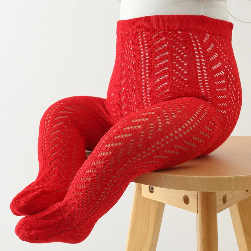 Baby Girl  Hollow Mesh  Stockings