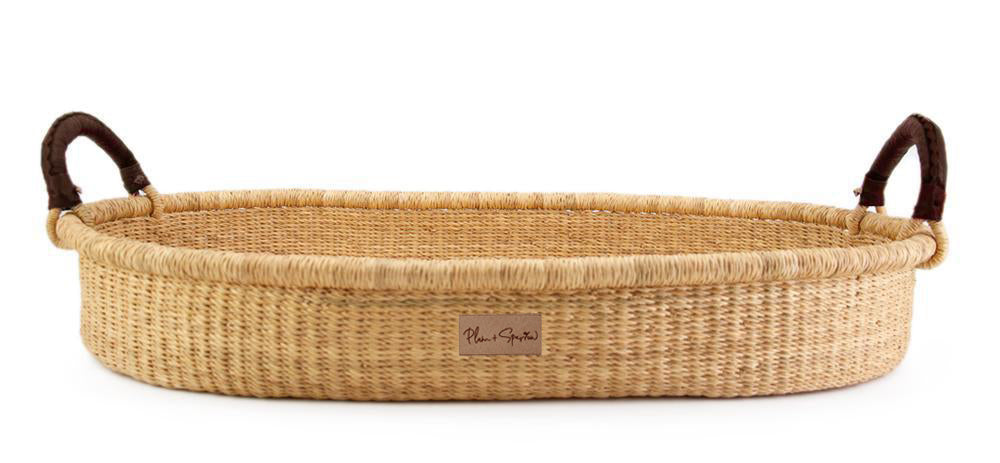 Changing Basket<br>Brown Handle