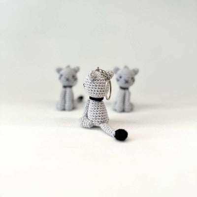 Keychain - Cat | Handmade Amigurumi Gift