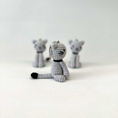 Keychain - Cat | Handmade Amigurumi Gift
