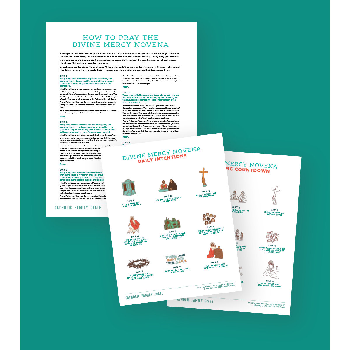 Divine Mercy: Chaplet & Novena Download