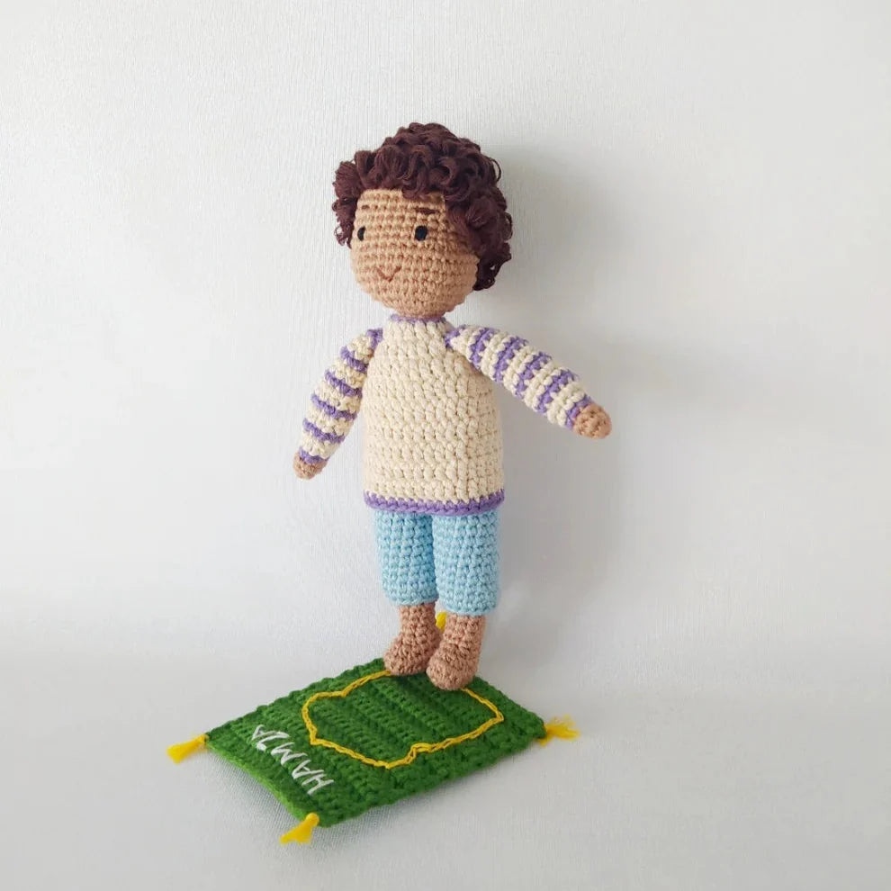 Hamza Doll | Handmade Multicultural Doll