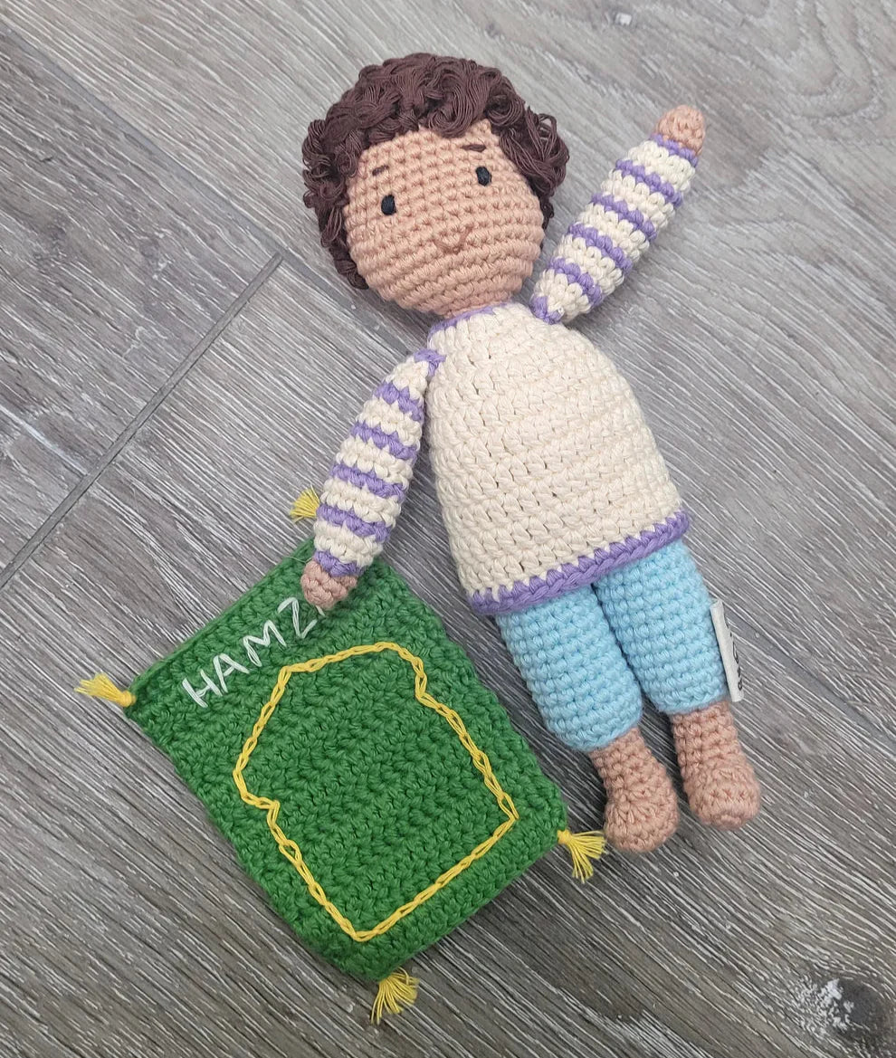 Hamza Doll | Handmade Multicultural Doll